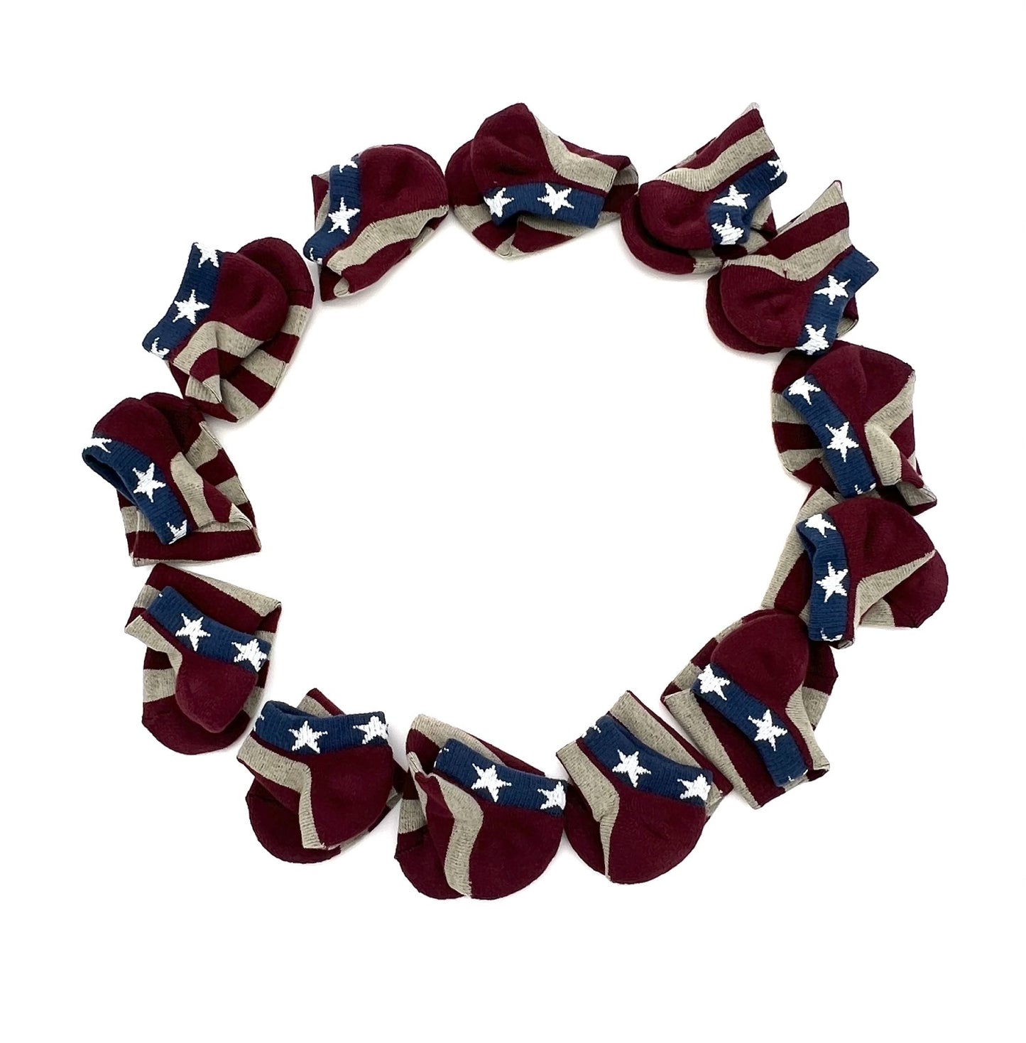 USA Flag No-Show (6 Pairs) ~$4.25 Per Pair