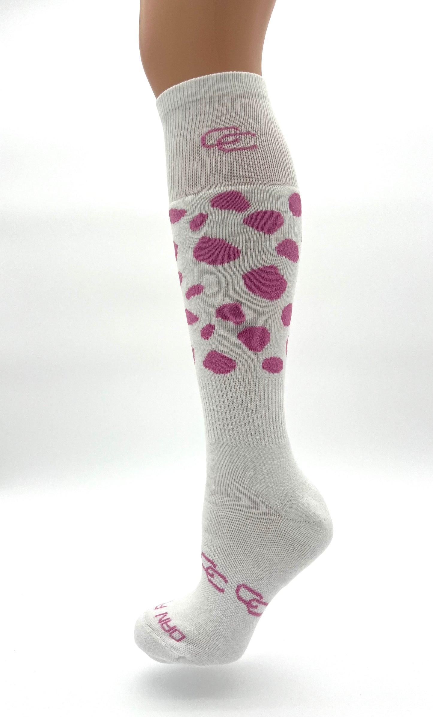 Over The Calf Cow Spot Pattern (1 Pair)