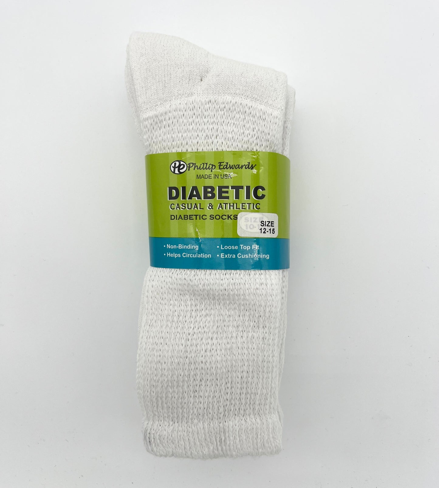 Premium Diabetic Socks By Phillip Edwards (3 Pairs) ~$3.50 Per Pair