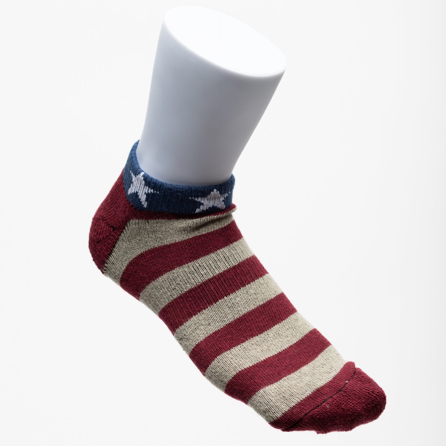 USA Flag No-Show (6 Pairs) ~$4.25 Per Pair