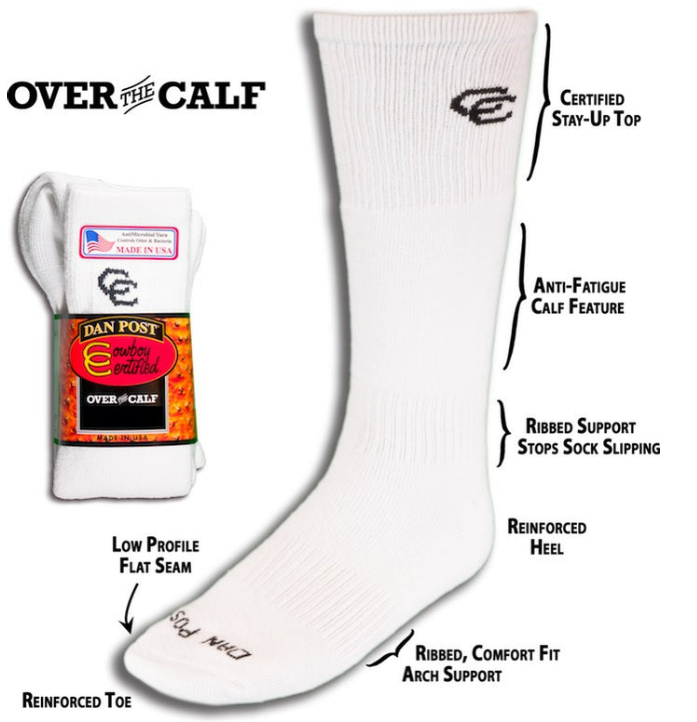 Cotton Blend Over the Calf (2 Pairs) ~$15 Per Pair