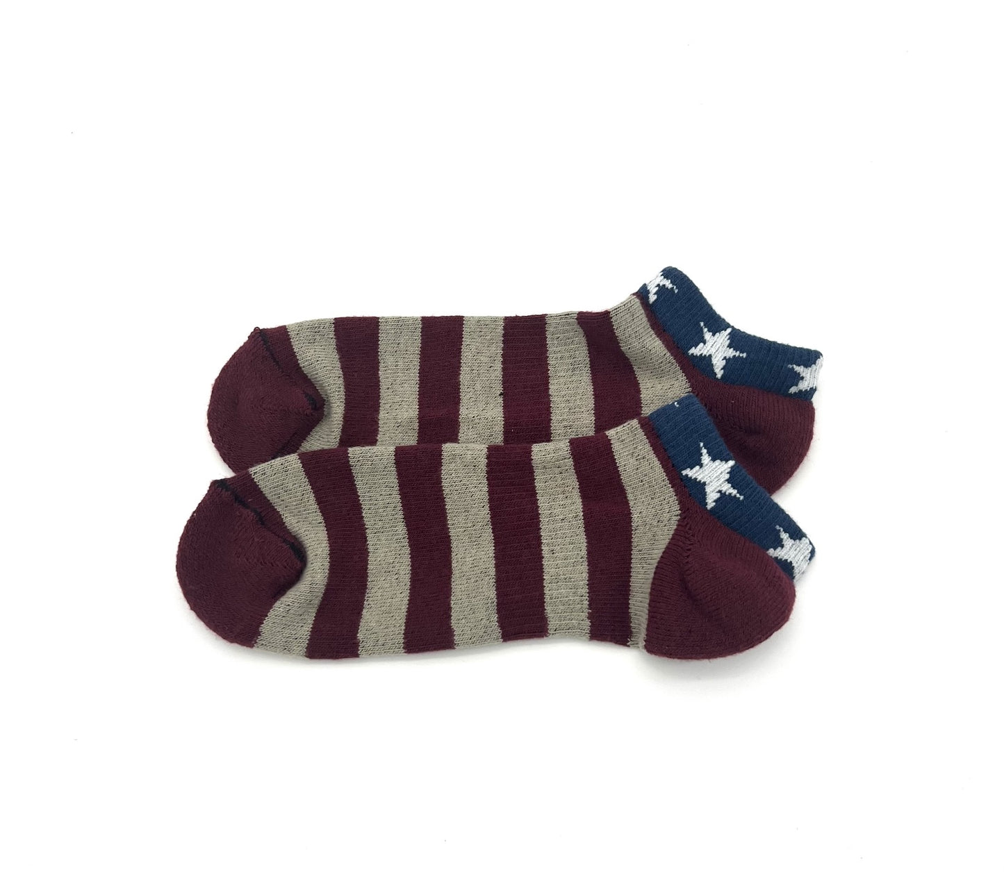 USA Flag No-Show (6 Pairs) ~$4.25 Per Pair