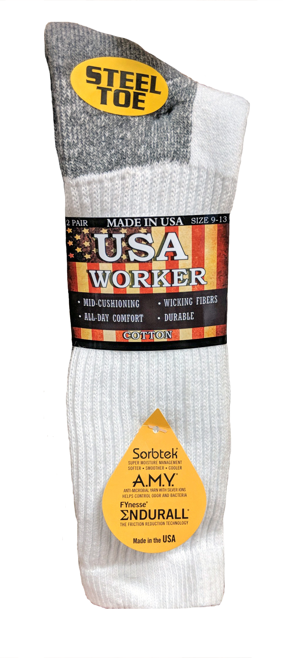 Work and Outdoor Mid-Crew (2 Pairs) ~$6.25 Per Pair