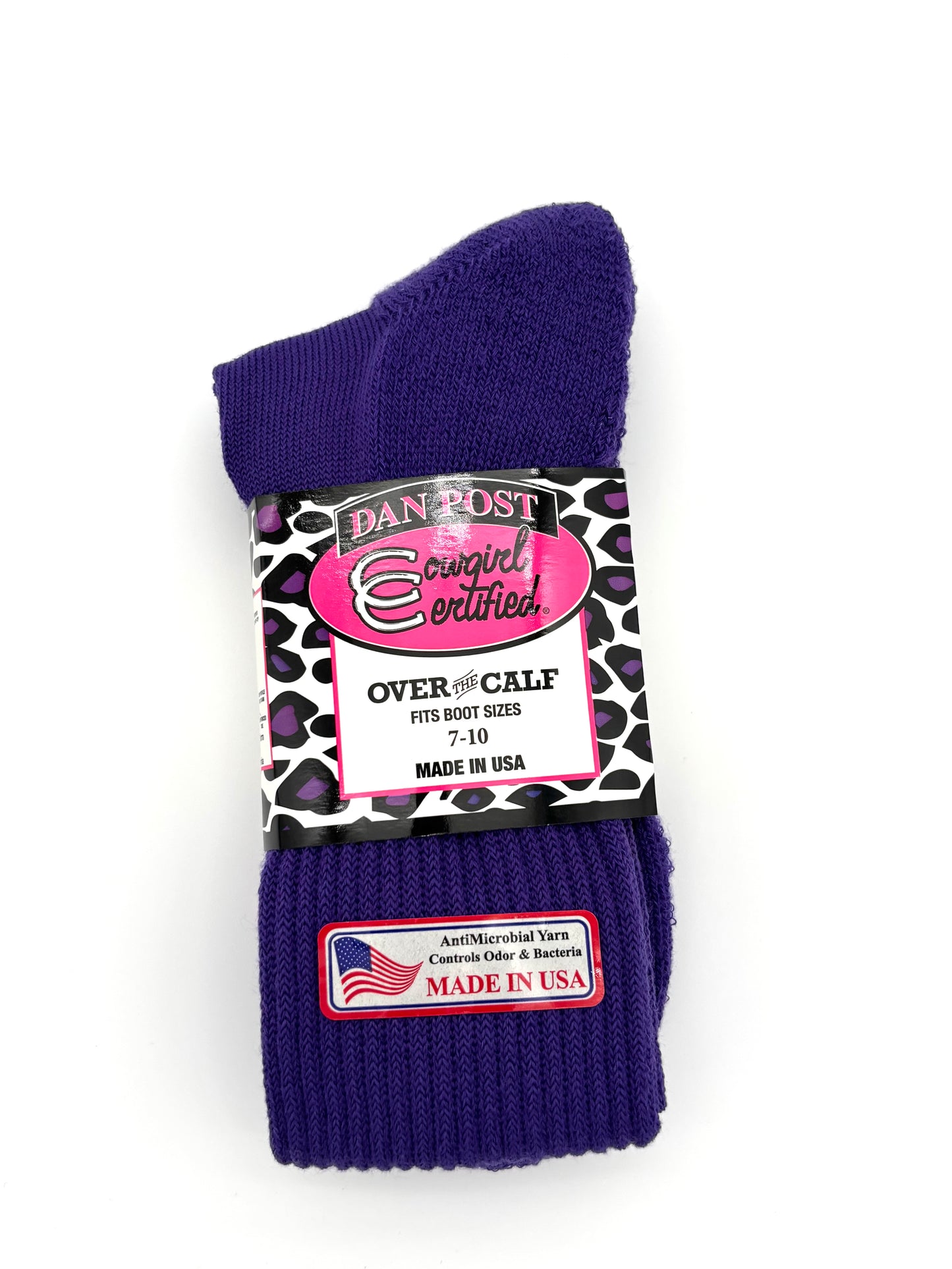 Royal Purple Over the Calf Compression Boot Sock (1 Pair)