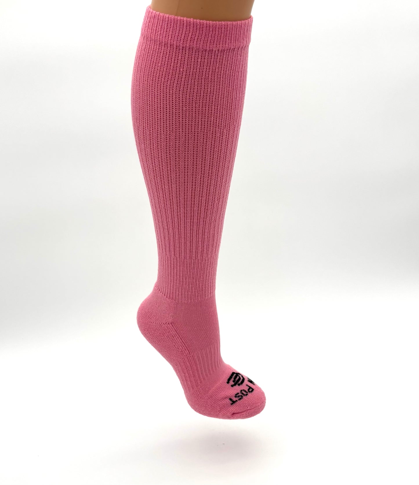Bubblegum Pink Over the Calf Compression Boot Sock (1 Pair)